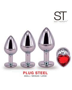 Kit Plug steel -  KIT RY-014 RED