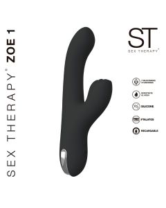 Doble estimulador ZOE 1 Black - ST-TOY-025 Black            