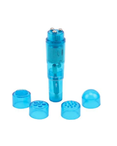 Estimulador de clitoris Mini masajeador azul - CN-330634121