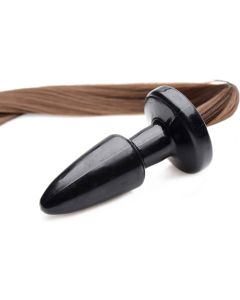 Tailz Brunette Pony  Tail Anal Plug- AF439