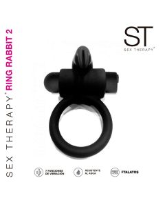 Anillo  vibrador recargable black - SWD045+SWD044 BLACK