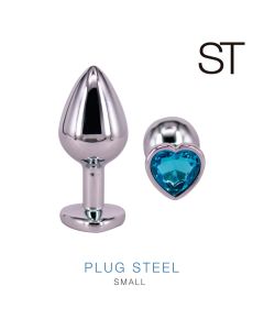 Plug anal Steel Small  - RY-013 CELESTE