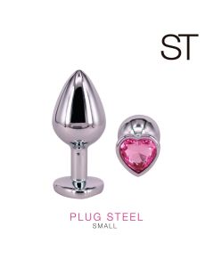 Plug anal Steel - RY-013 PINK small