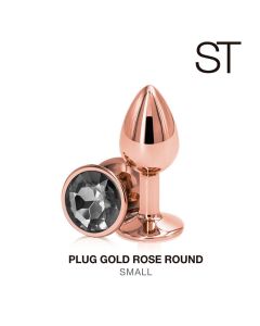 Plug anal rose gold small - M001-S ROSE GOLD