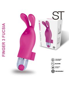 Estimulador de clitoris FINGER 3 - VB050C FUCSIA